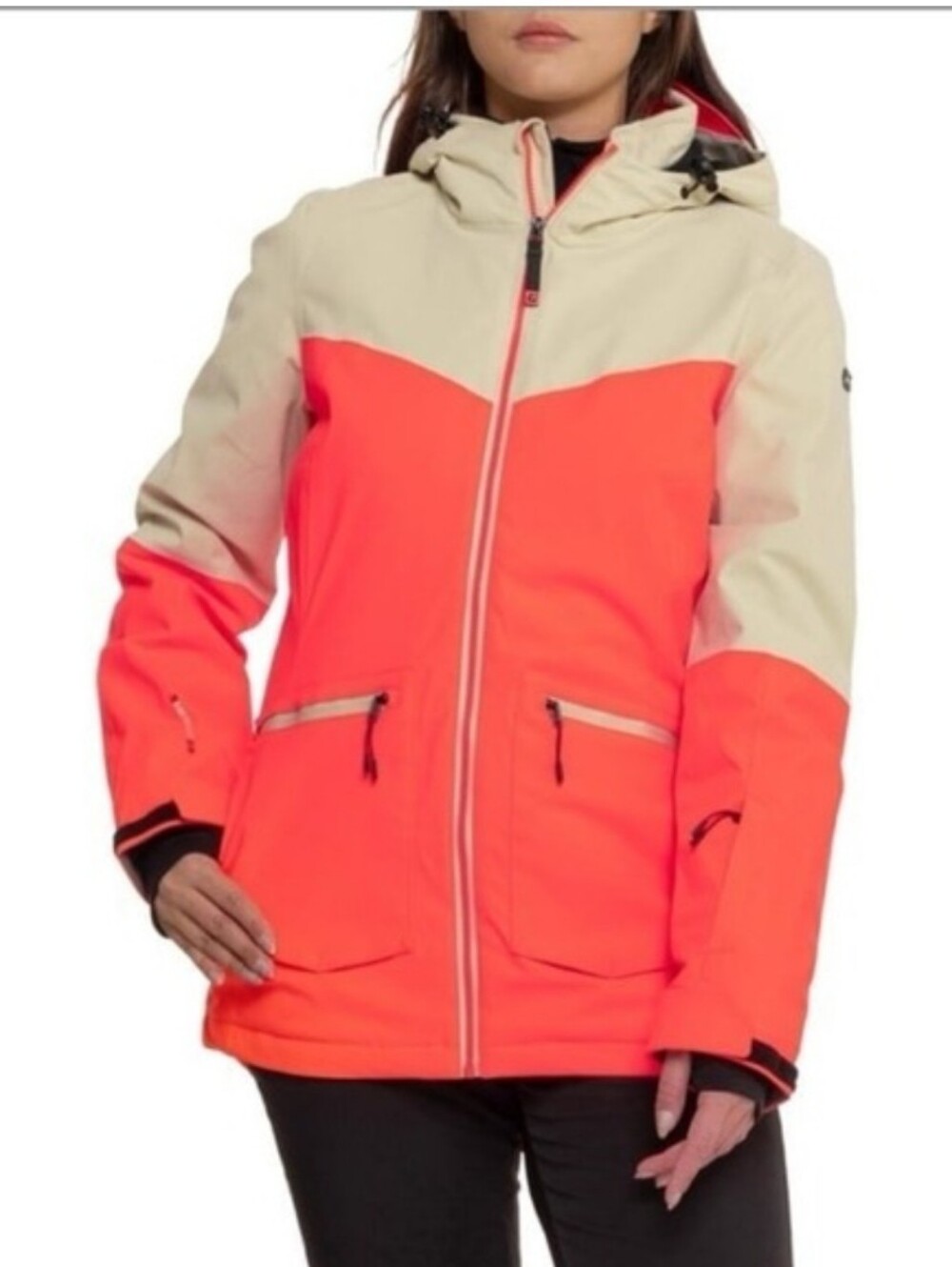 women's Killtec Color-Block Ski Jacket - Waterproof, Insulated size 4